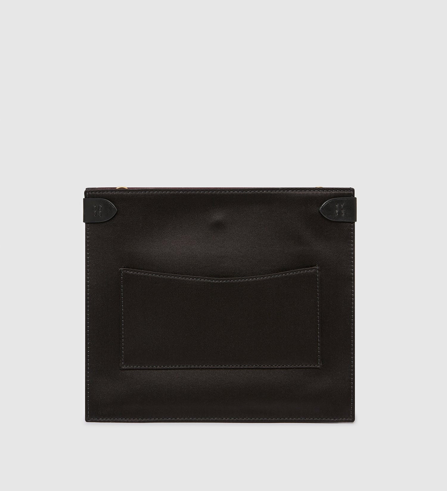 Metier - Stowaway Crossbody Silk Satin Black