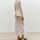 Metier - Stowaway Crossbody Elvis White Sand with Silver Hardware