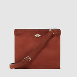 Metier - Stowaway Crossbody Nubuck Rust