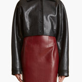 Khaite - Sue Jacket in Black Leather