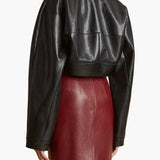Khaite - Sue Jacket in Black Leather