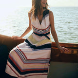 Cartolina - SU26 Monica Dress - Nantucket Stripe