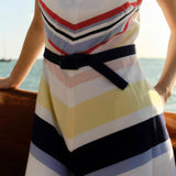 Cartolina - SU26 Monica Dress - Nantucket Stripe
