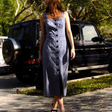 Cartolina - SU26 Natalie Dress - Coastal Stripe