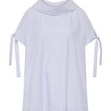 Posse - SUTTON TOP - BLUE STRIPE