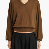 Khaite - Suzanne Sweater in Brown