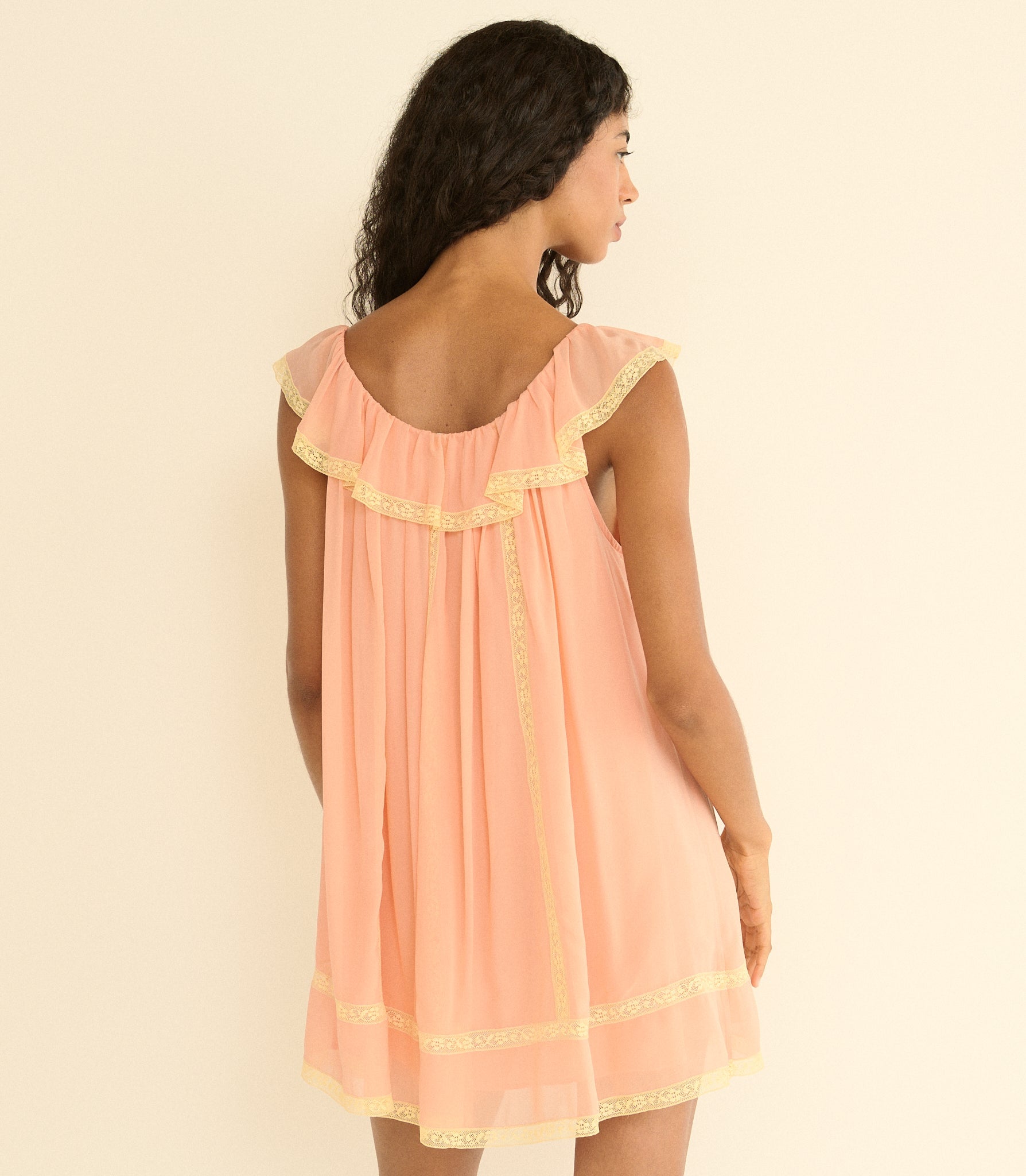 DOEN - SUZETTE DRESS - - BOUDOIR PINK