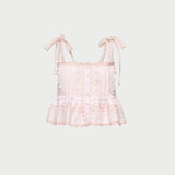 Loeffler Randall - Suzie Embroidered Top