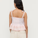 Loeffler Randall - Suzie Embroidered Top