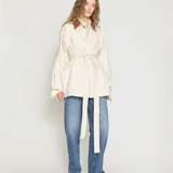 OSSOU - Sweep Jacket in Buff Wash