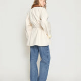 OSSOU - Sweep Jacket in Buff Wash