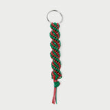 Loeffler Randall - Twisted Red/Green Keychain