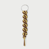 Loeffler Randall - Twisted Yellow/Brown Keychain