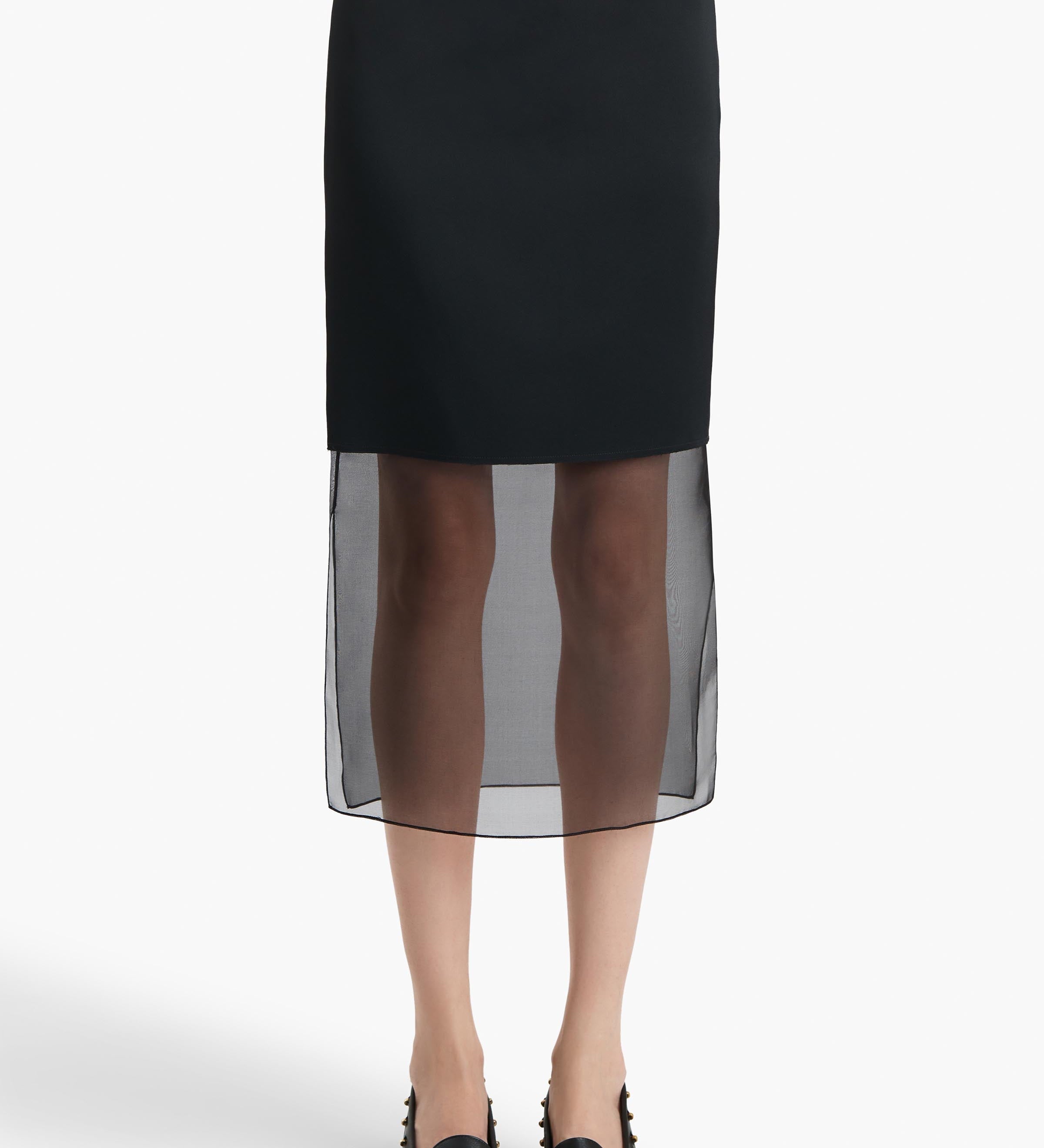 Khaite - Sybil Skirt in Black