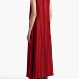 Khaite - Syd Dress in Crimson