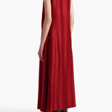 Khaite - Syd Dress in Crimson