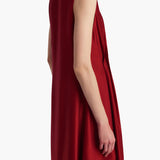 Khaite - Syd Dress in Crimson