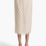 Khaite - Syndi Skirt in Soft Pink