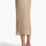 Khaite - Syndi Skirt in Tea Stain