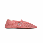 Alaia ballet flat in corail