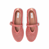 Alaia ballet flat in corail