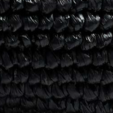 Khaite - Audrey Crossbody Bag in Black Raffia and Black Leather