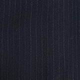 Khaite - Callen Pant in Dark Navy with Stripe