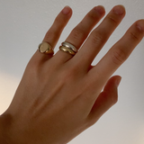 Kinn - Bold Classic Hollow Signet Ring
