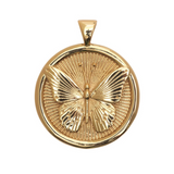Cartolina - Jane Win Original Pendant Coin - Butterfly