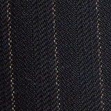 Khaite - Loxley Skirt in Navy and White Stripe