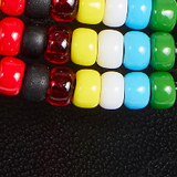 Khaite - Loop Kitten Heel Sandal with Beads in Black Leather