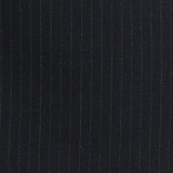 Khaite - Jett Skirt in Dark Navy with Stripe