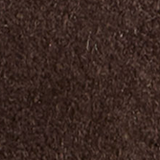 Khaite - Olivia Belt in Umber Suede with Gold