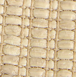 Khaite - Cage Flat Sandal in Natural Raffia with Black Leather