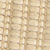 Khaite - Cage Sandal in Natural Raffia with Black Leather