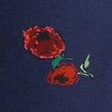 Khaite - Sicily Dress in Amethyst with Raspberry Print