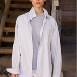 Jamie Haller - The Weekend Shirt in Stone Grey