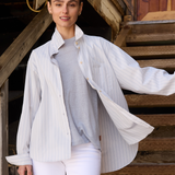 Jamie Haller - The Weekend Shirt in Stone Grey