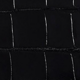 Khaite - Audrey Top Handle Bag in Black Alligator