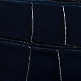 Khaite - Audrey Top Handle Bag in Midnight Alligator