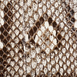 Khaite - Audrey Top Handle Bag in Natural Python