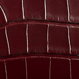 Khaite - Cate Bag in Garnet Alligator