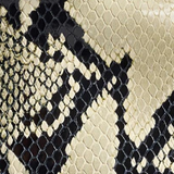 Khaite - Colt Ankle Boot in Natural Python-Embossed Leather