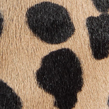 Khaite - Colt Low Mule in Hyena Print Haircalf