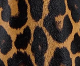 Khaite - Aleena Dress in Leopard Print Haircalf