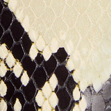 Khaite - Jett D'Orsay Low Pump in Natural Python-Embossed Leather