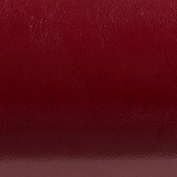 Khaite - Kye Shoulder Bag in Oxblood Crackle Patent Leather