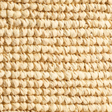 Khaite - Billie Bucket Bag in Natural and Lead Raffia