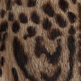 Khaite - Comelle Coat in Leopard Print Lapin