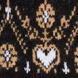 Khaite - Caspian Balaclava in Black and Camel Multi